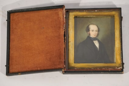 American School Portrait Miniature