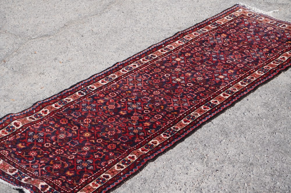 Two Handsome Antique Persian Tribal Runner Carpets (1 of 3)