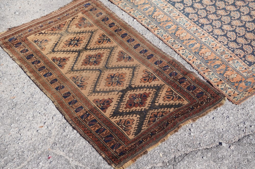 Collection Three Antique Persian Tribal Carpets (1 of 7)