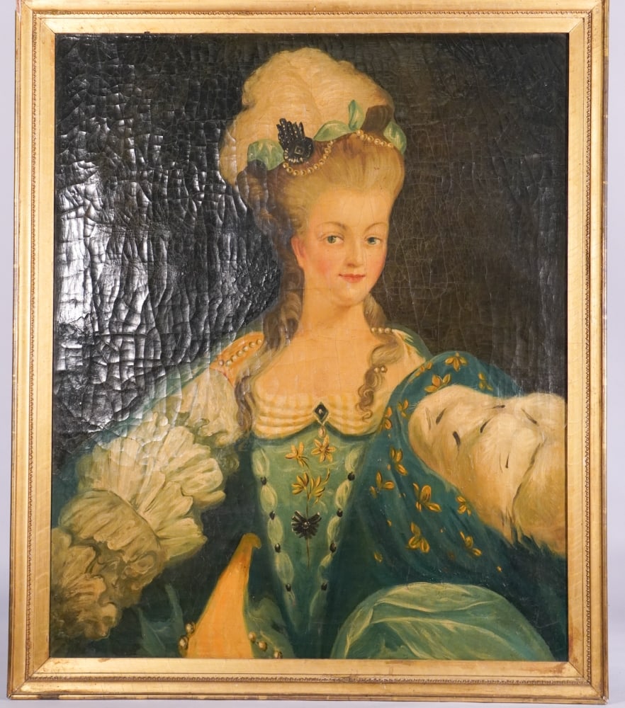 French School Portrait of Young Woman (1 of 5)