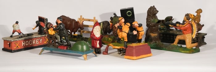 Charming Collection Vintage Cast Iron Banks