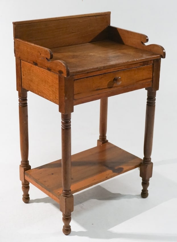 American Country Federal Poplar Wash Stand (1 of 2)