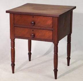 American Federal Cherry & Poplar Side Cabinet
