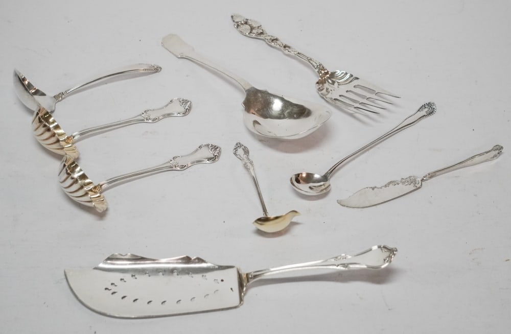 Collection Fine Sterling Silver Tableware Serving Pieces (1 of 2)