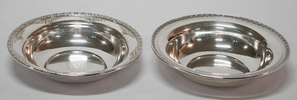 Two Charming Sterling Silver Serving Bowls (1 of 1)
