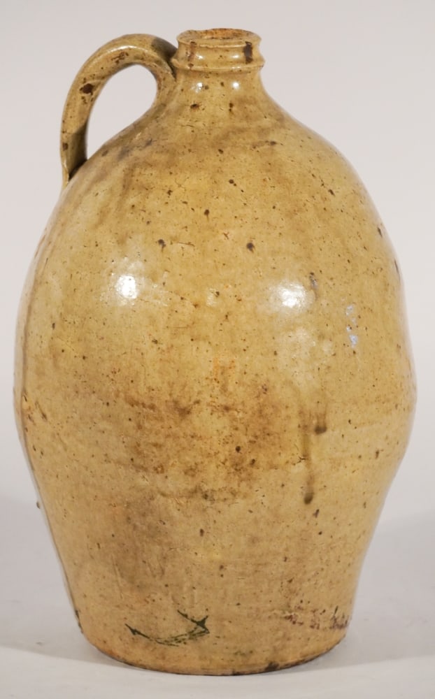 Excellent Early Southern Stoneware Washington County, Georgia Jug (1 of 5)