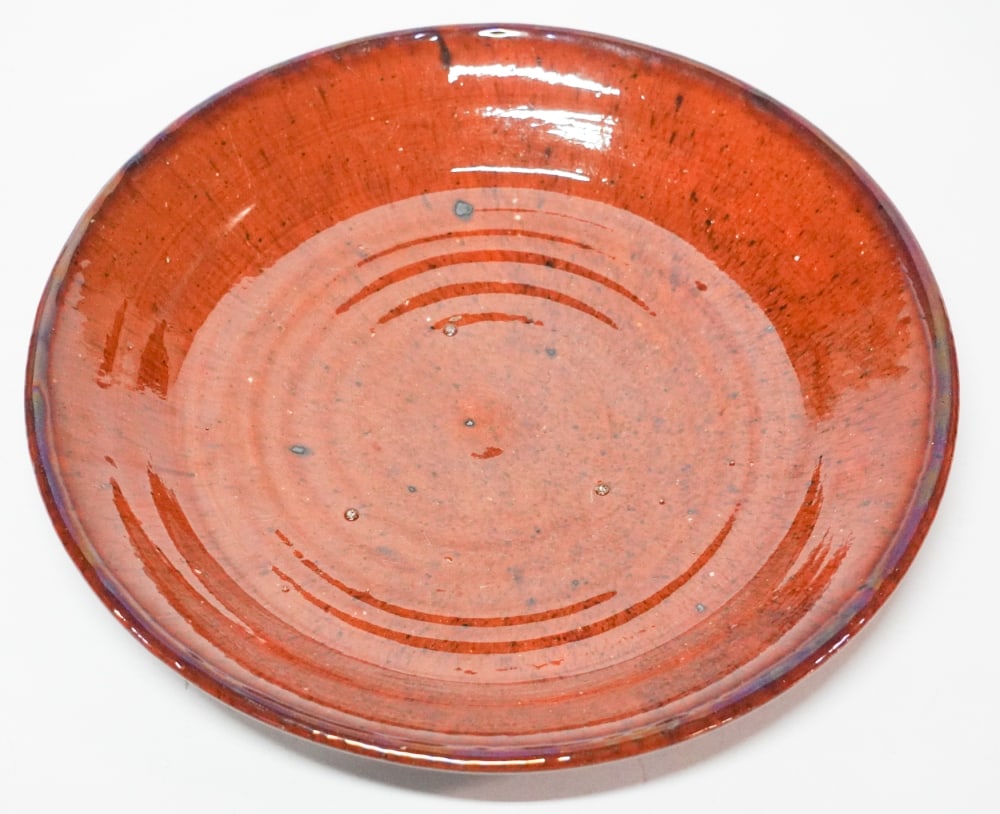 Vintage North Carolina Jugtown Pottery Charger (1 of 2)