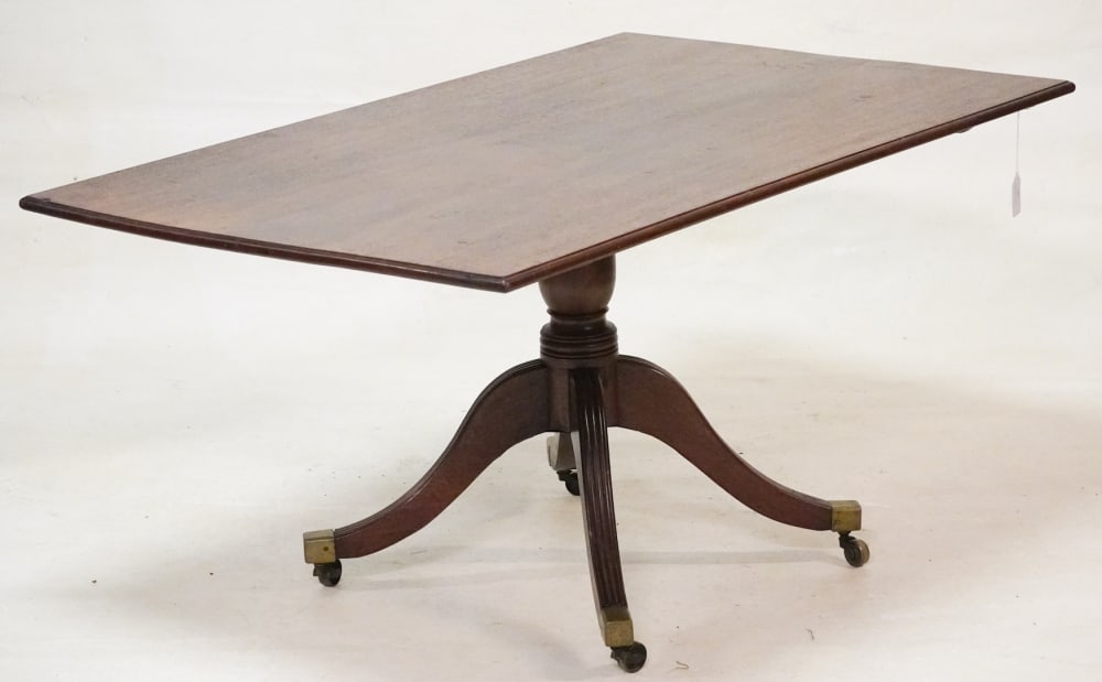 Handsome English George III Mahogany Tilt Top Breakfast Table (1 of 5)