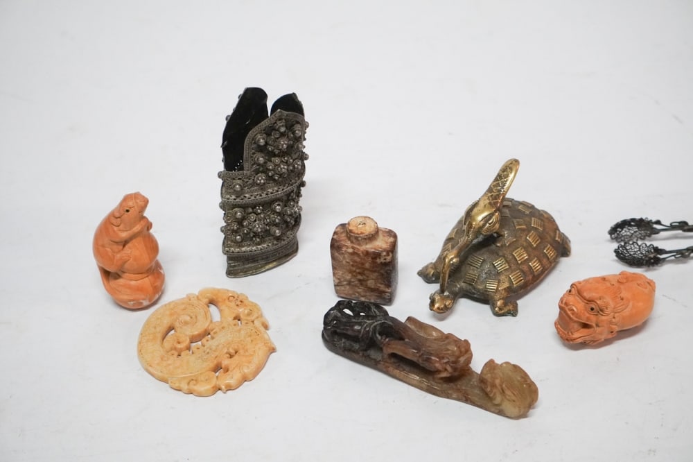 Collection Antique Oriental Table Articles - 3