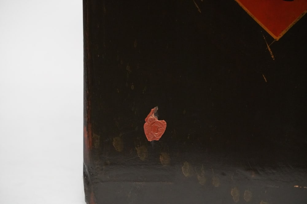 Pair Charming Chinese Lacquer Cabinets - 2