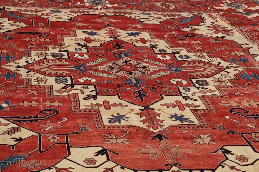 Vintage Heriz/Serapi Carpet - 3