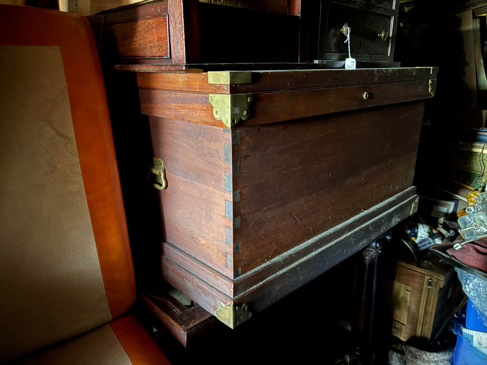 Antique Hand Crafted Carpenters Chest (1 of 1)