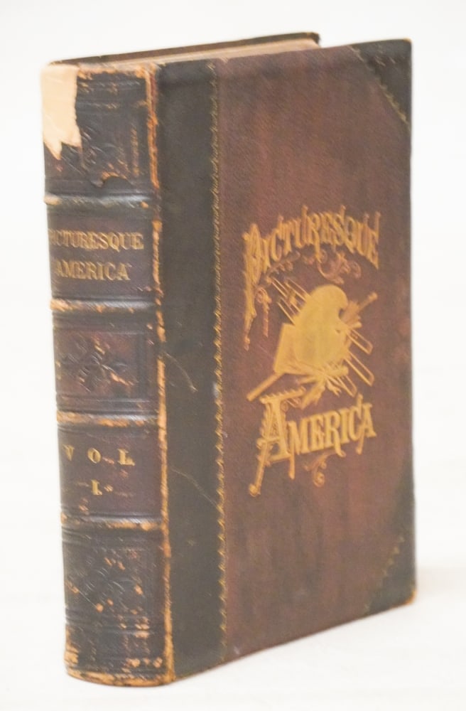 Antique Volume Picturesque America: Sold from the collection of Limestone College, Gaffney, South Carolina