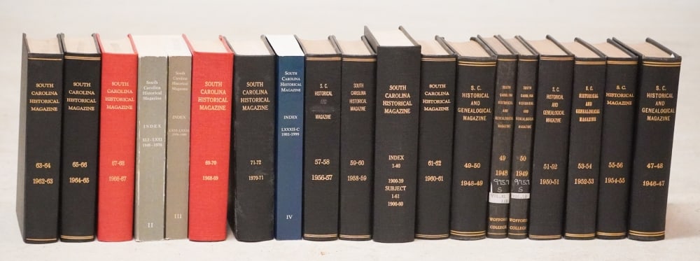 1972-2018 South Carolina Historical Magazine Issues (1 of 4)
