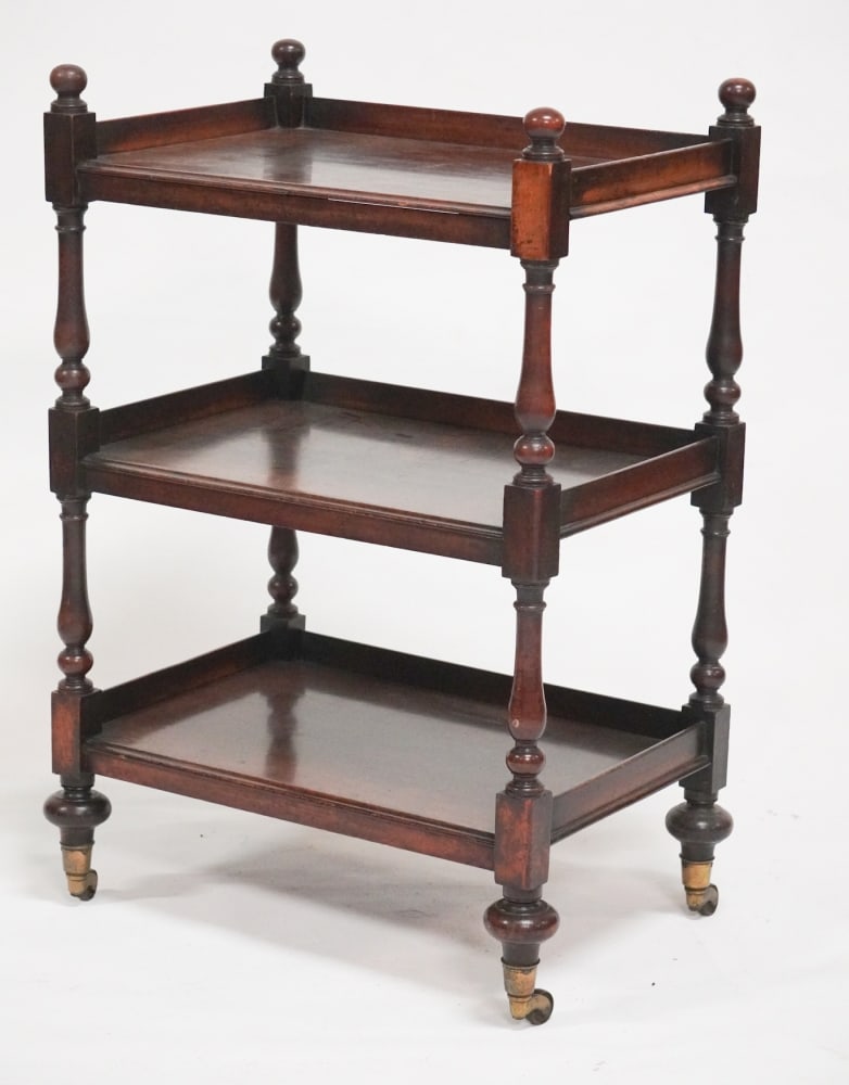 Handsome English Regency Mahogany Side Table or Stand (1 of 3)