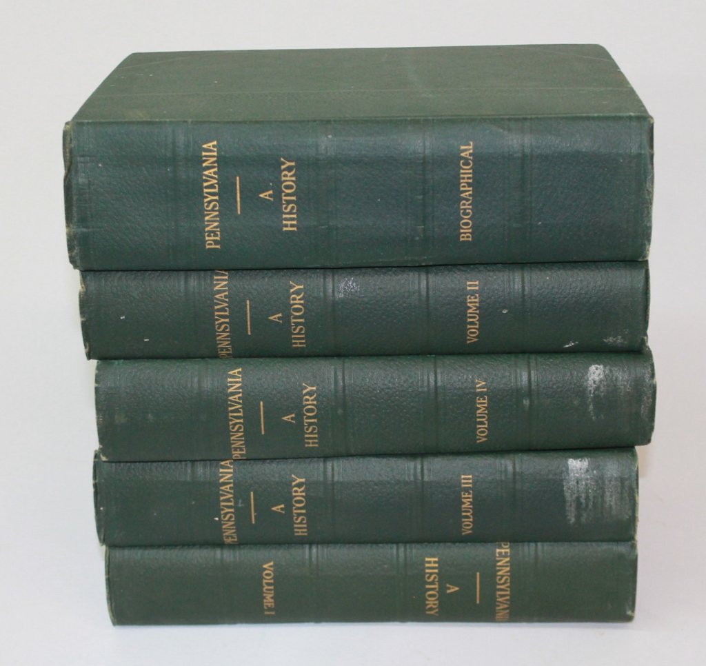 Rare Book, "Pennsylvania, a History" (1 of 2)