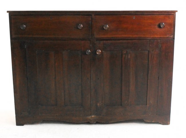 Southern Federal Walnut Server or Sideboard (1 of 2)