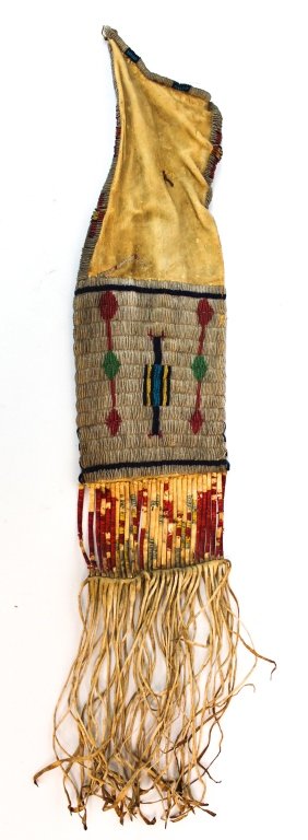 Rare Antique Native American Leather Quiver (1 of 6)