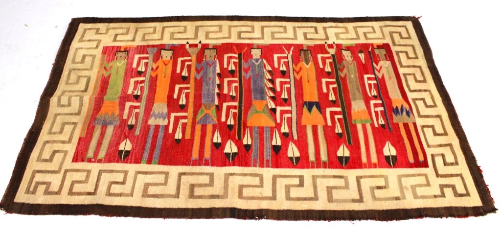 Fine Antique Native American Blanket or Rug (1 of 5)