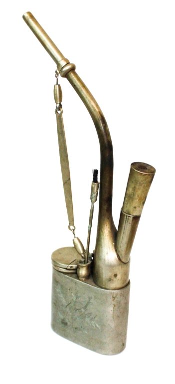 Antique Chinese Silver Opium Pipe Jul 25 2017 Wooten Antique Chinese Silver Opium Pipe Jul