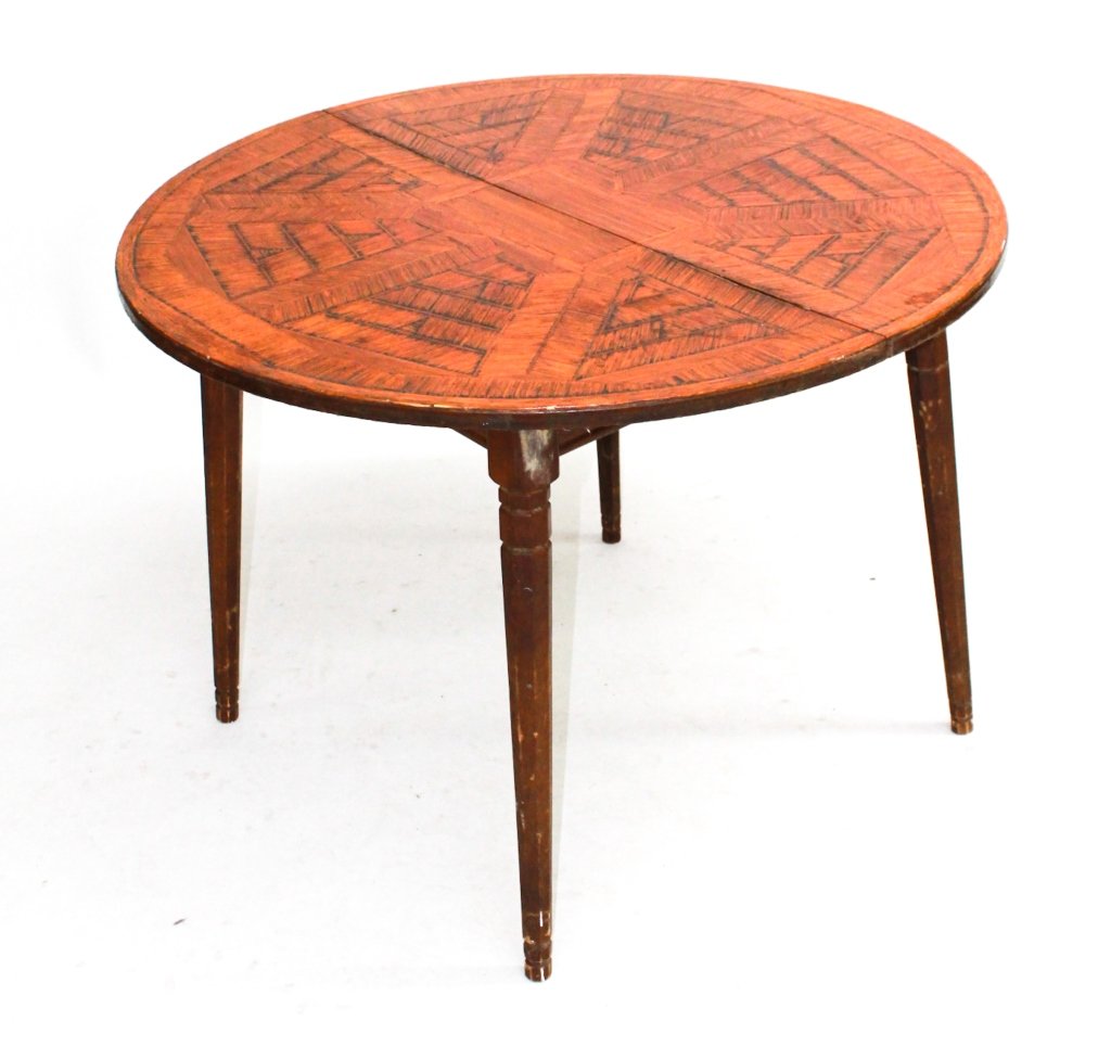 Unusual Tramp Art or Folk Art Table (1 of 5)