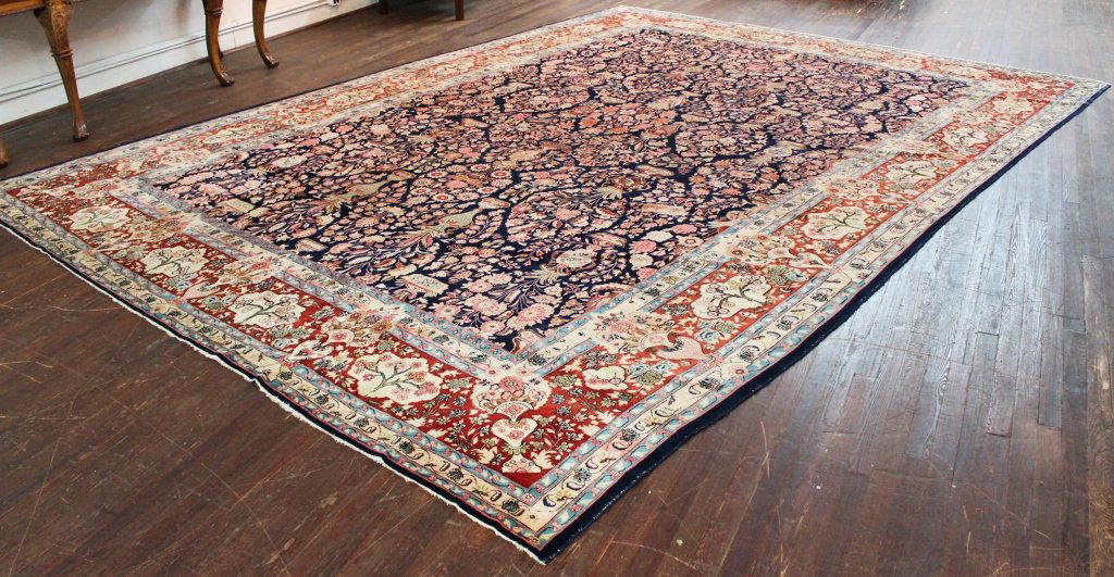 Fine Semi Antique Persian Tabriz Carpet (1 of 5)