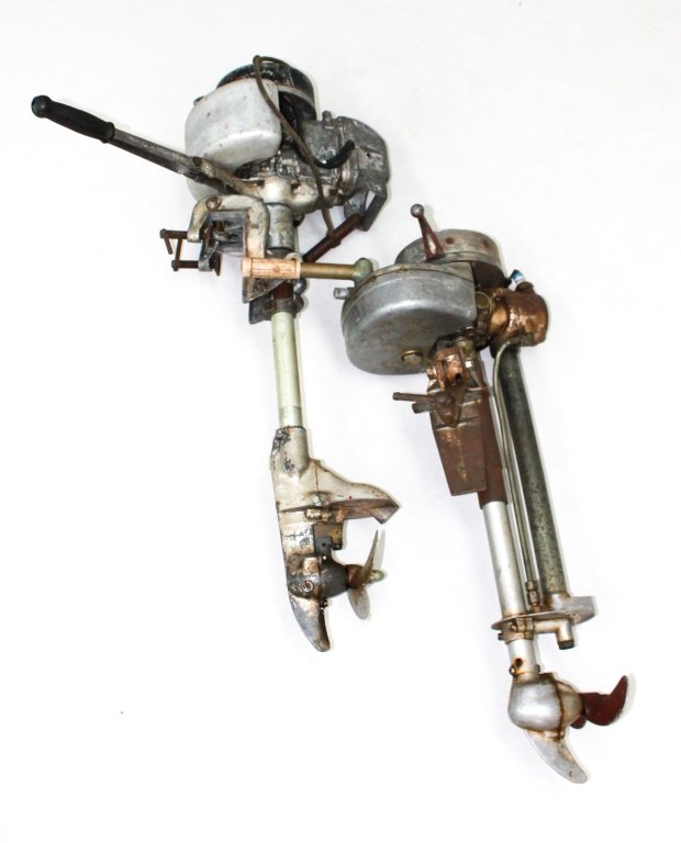 Two Vintage Boat Motors (1 of 3)