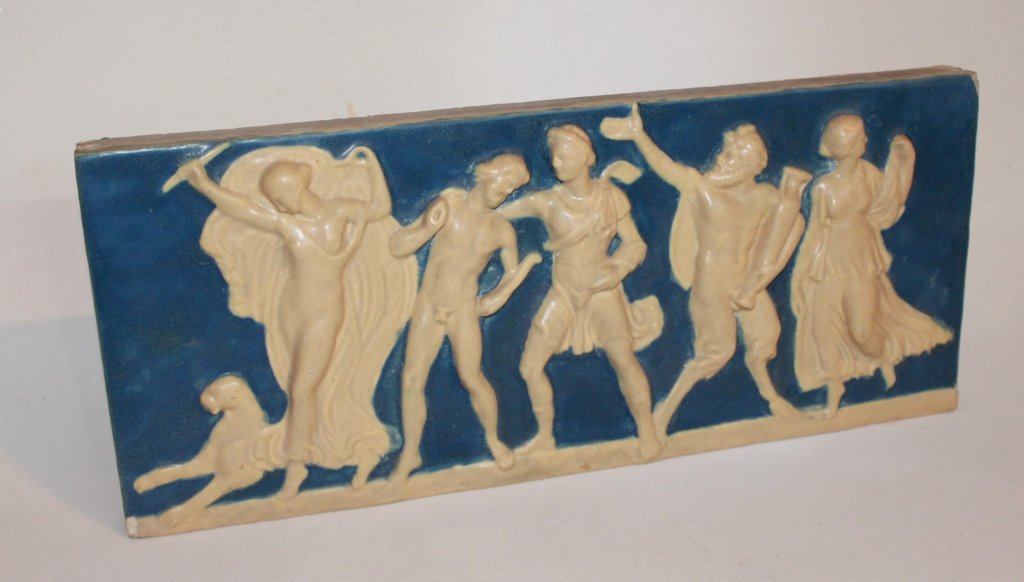 Vintage Rookwood Faience Art Pottery Tile (1 of 2)