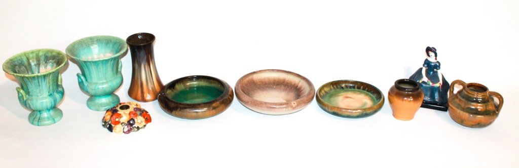 Collection Ten Fulper Art Pottery Objects (1 of 1)