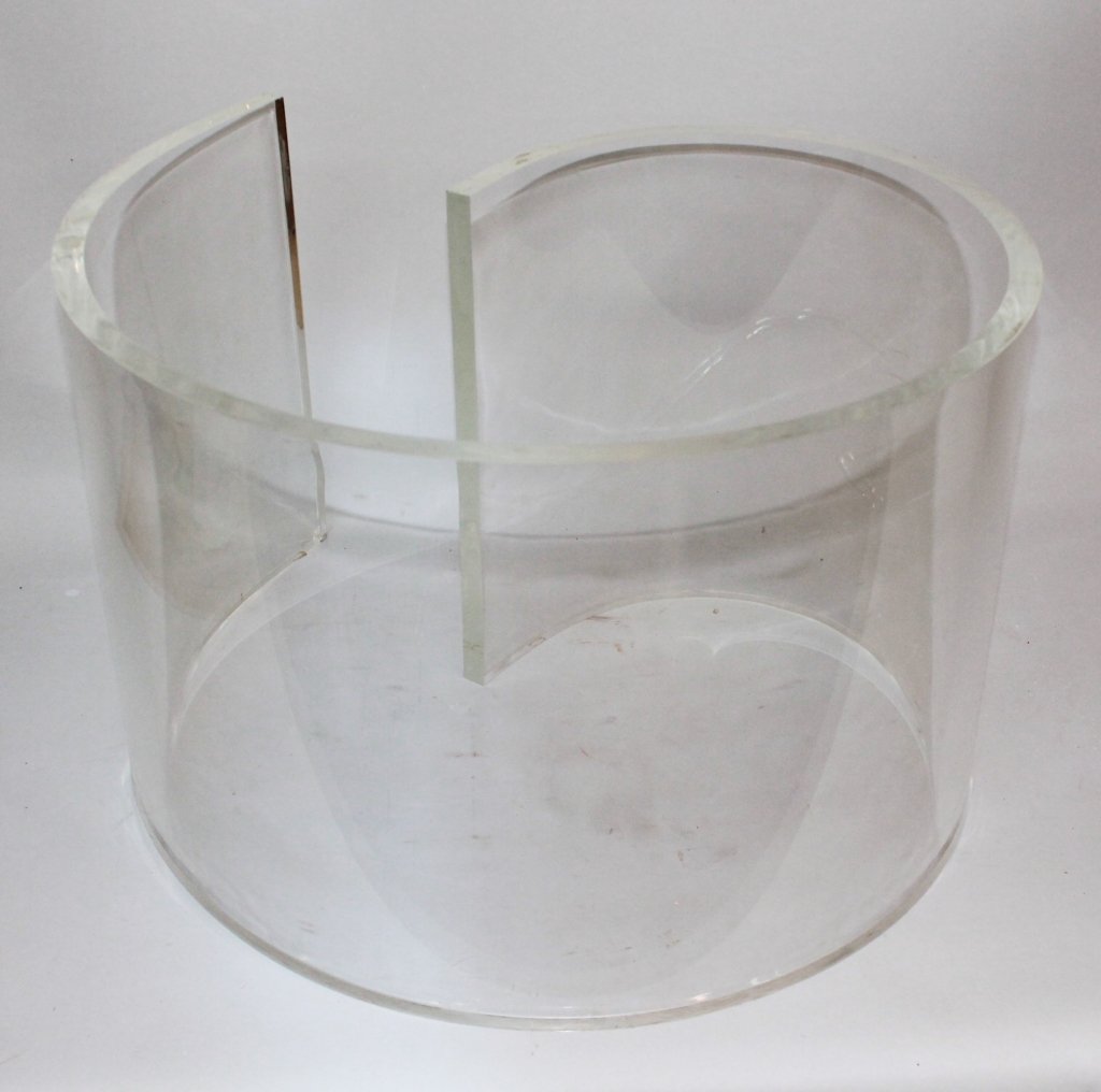 Vintage Art Deco Acrylic Table Bases (1 of 2)