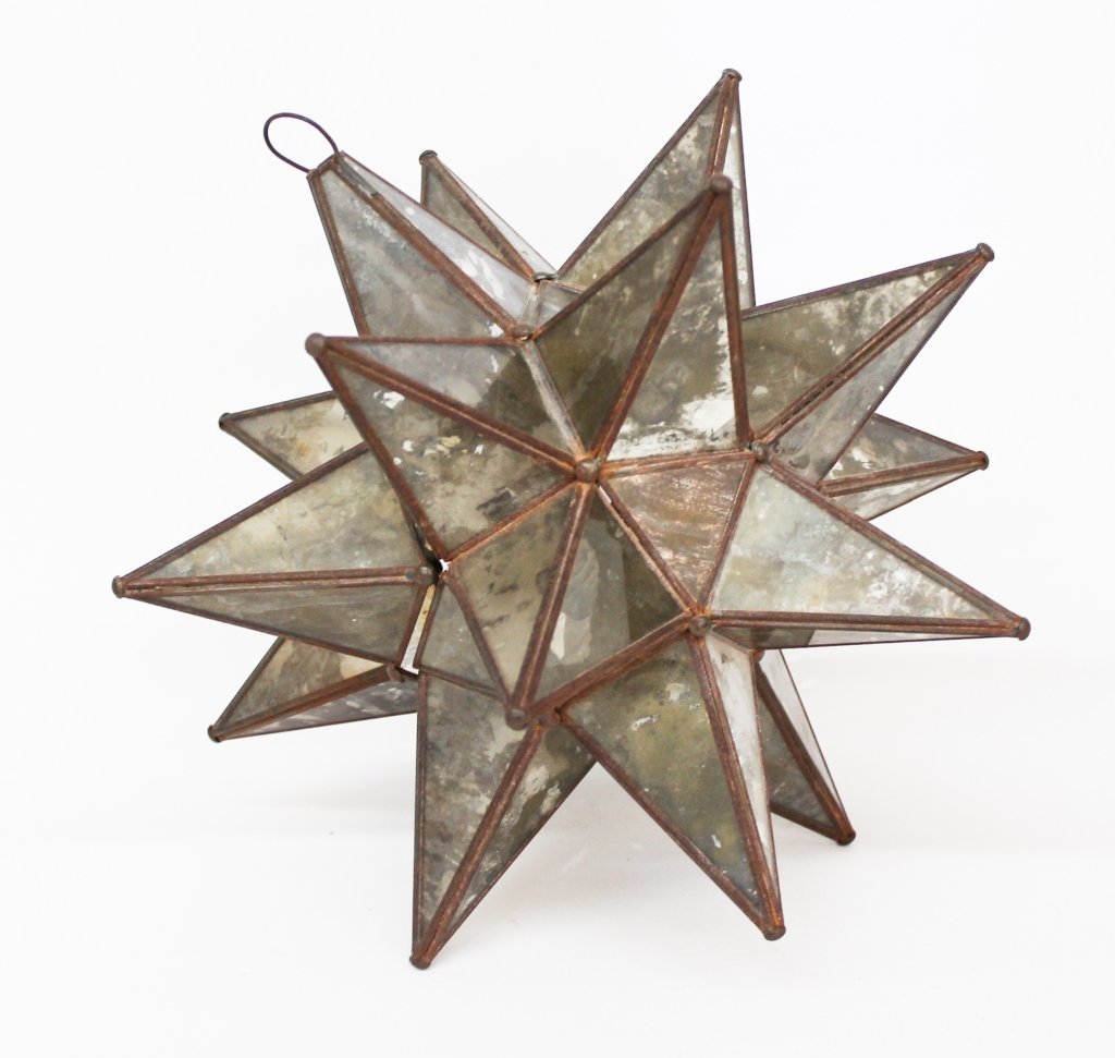 Rare Antique Moravian Star Lantern (1 of 6)