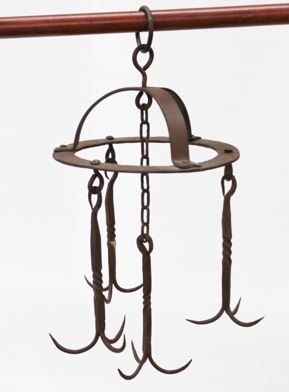 Early American Wrought Iron Hanging Meat Hook (1 of 4)
