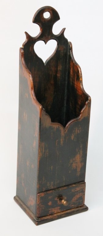Painted Maple Hanging Pipe Box (1 of 2)