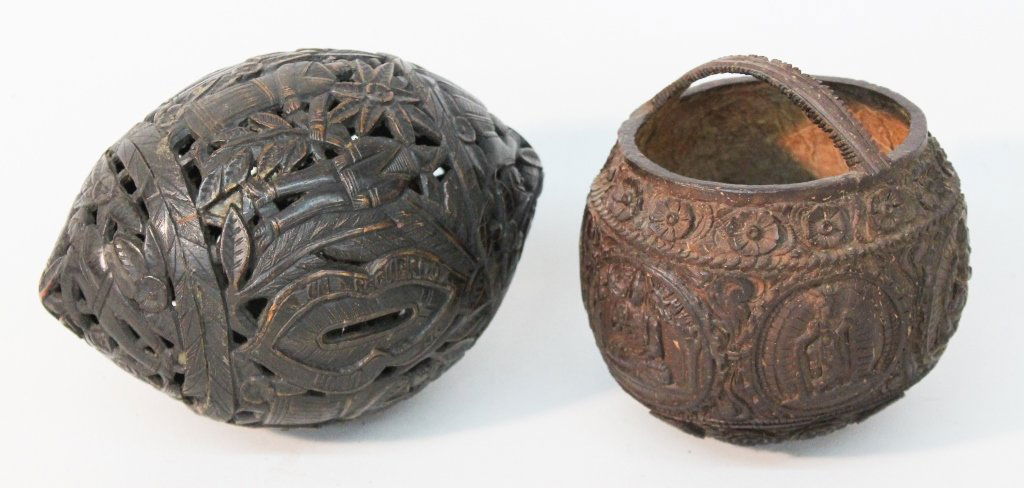 Two Carved Coconuts (1 of 8)