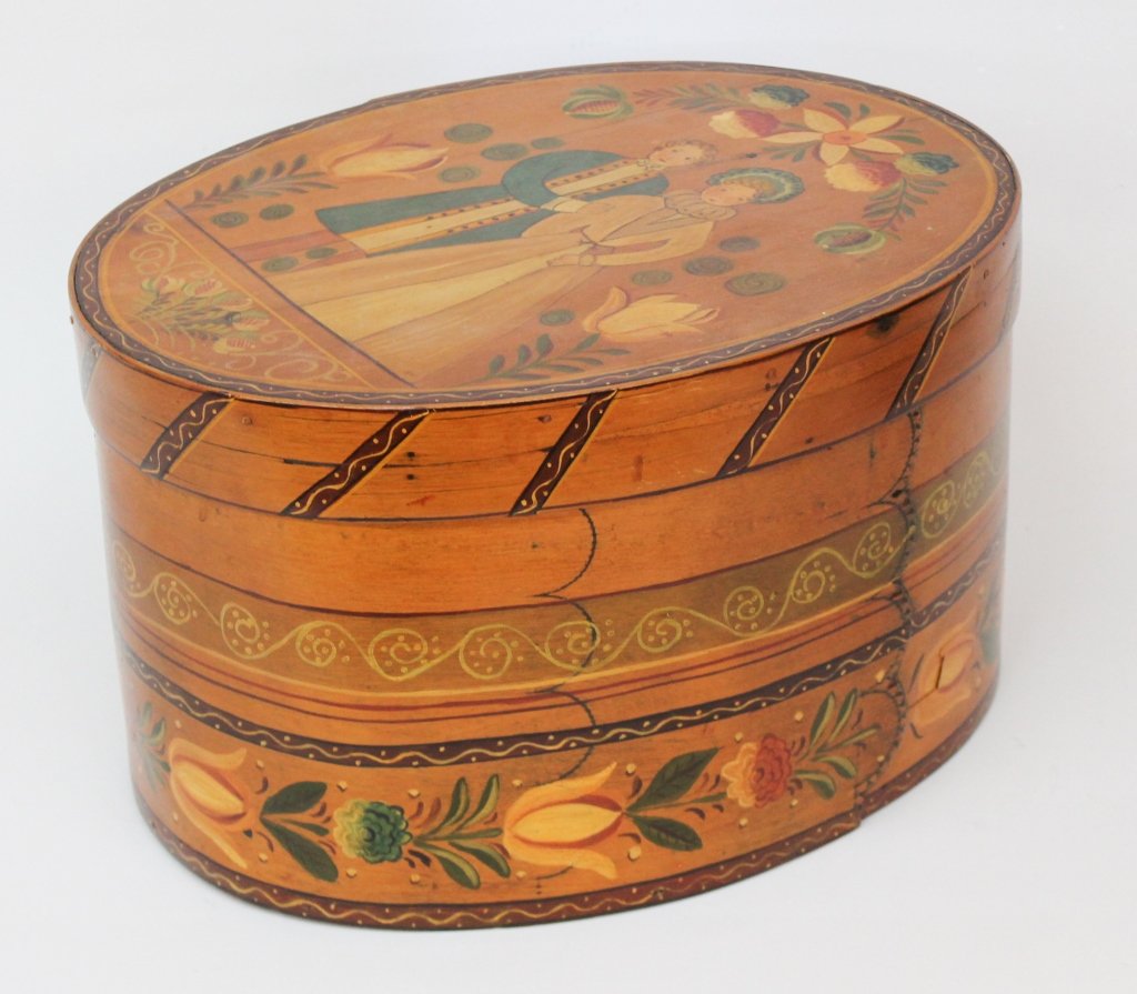 Antique American Painted Pantry Box (1 of 5)