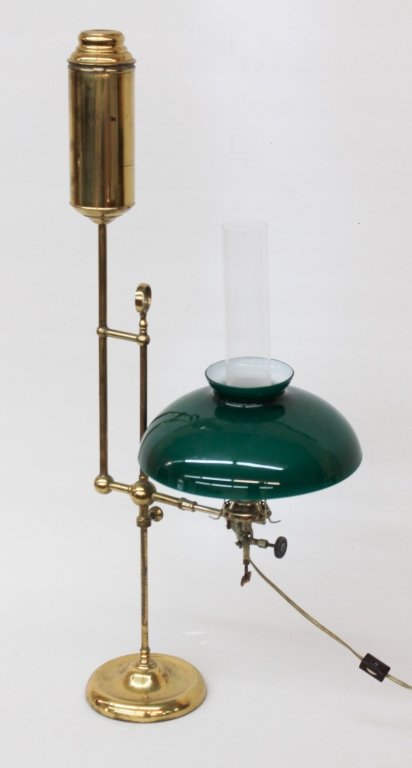 Vintage Brass Student Lamp (1 of 1)