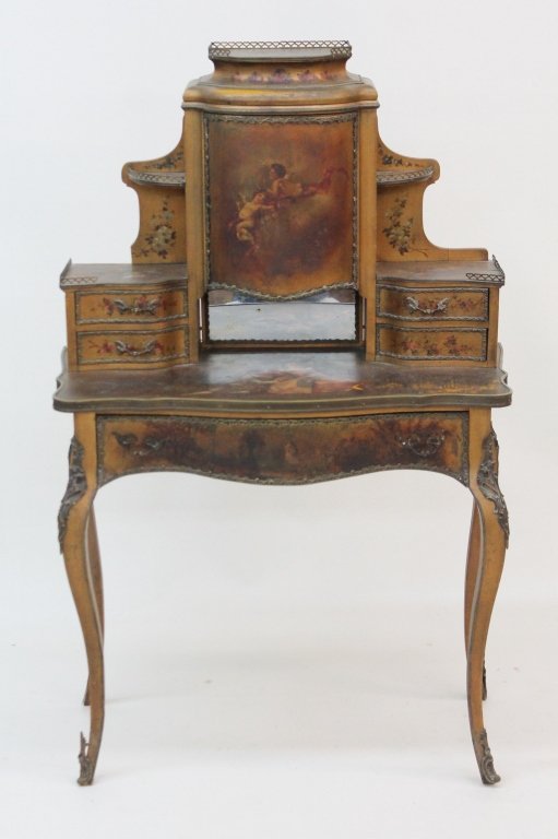 French Louis VX Style Ladies Desk (1 of 5)