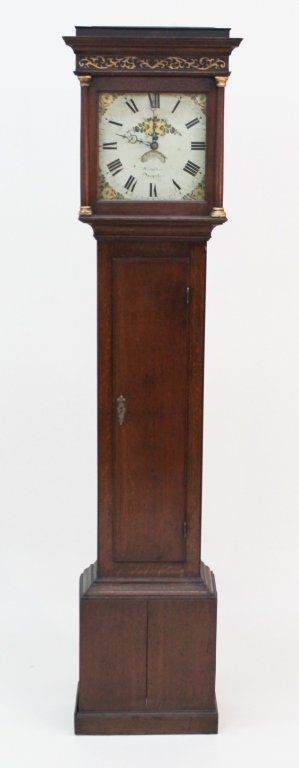 George III Oak Tall Clock (1 of 2)