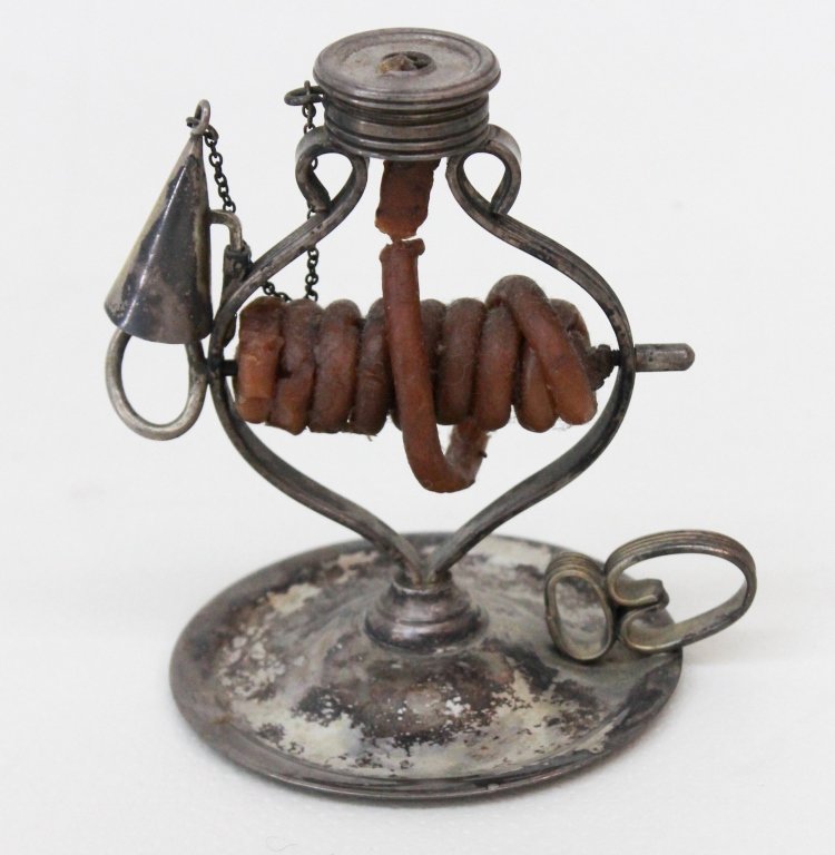 British or American Silver Plate Wax Jack (1 of 1)