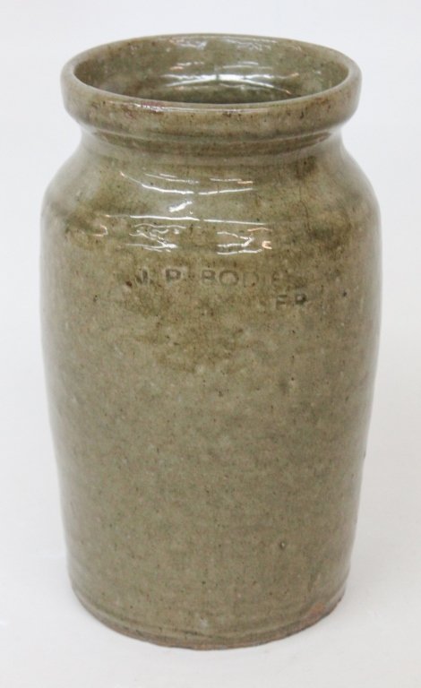 Southern Stoneware Signed Preserve Jar, Edgefield (1 of 4)