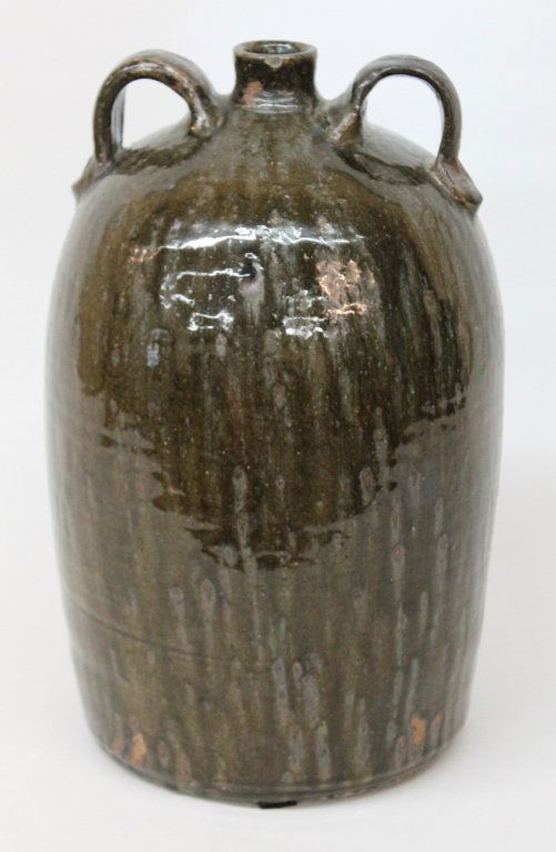 Southern Stoneware Signed Jug (1 of 4)