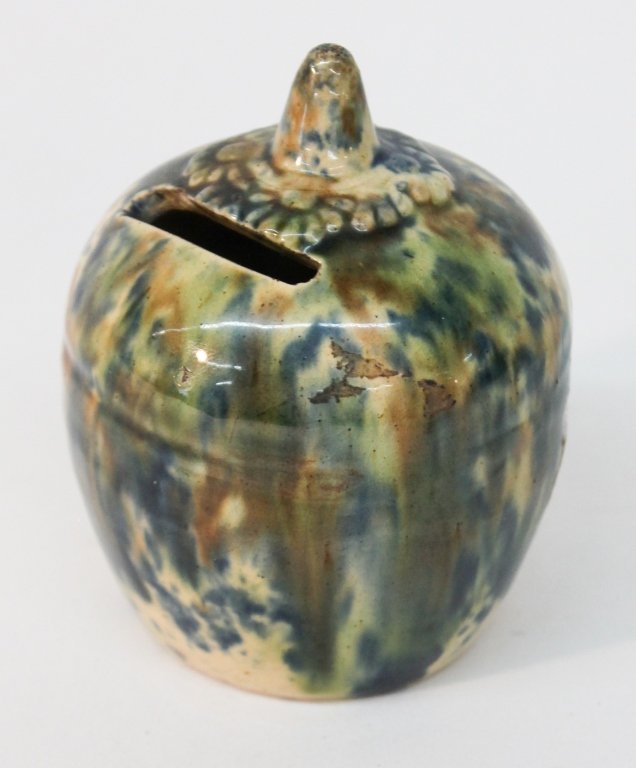 Antique American Stoneware Bank (1 of 1)