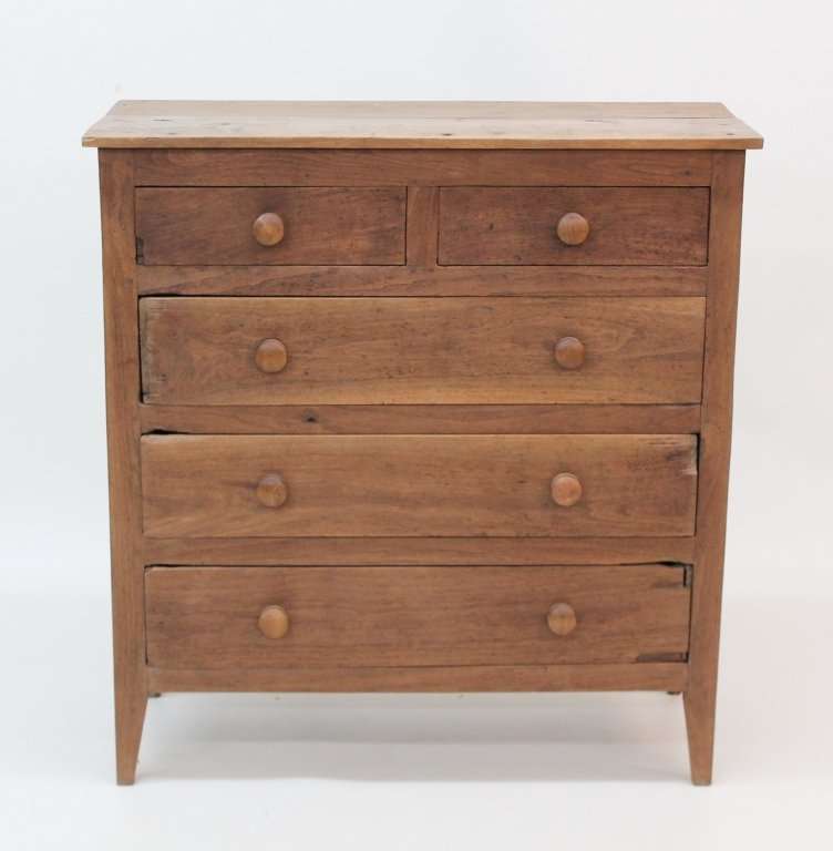 Southern Walnut Chest of Drawers (1 of 1)