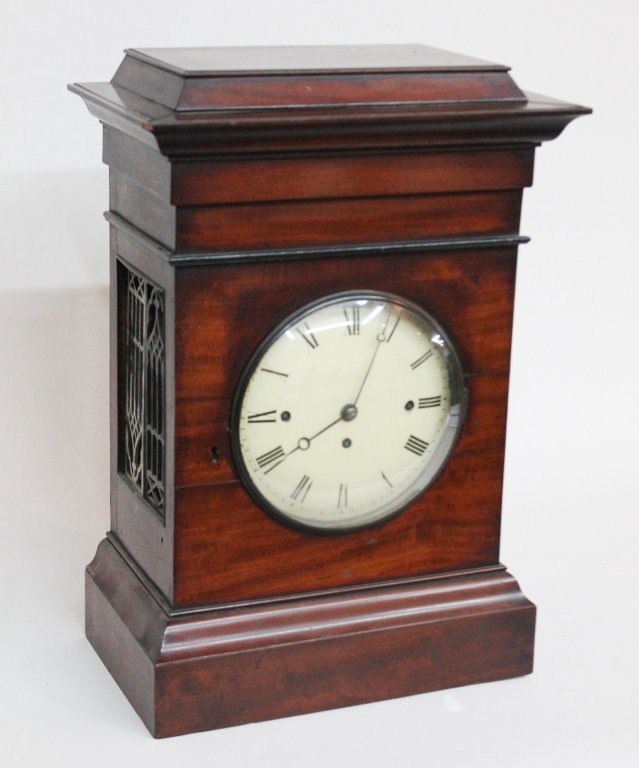English Triple Fusee Bracket Clock (1 of 3)