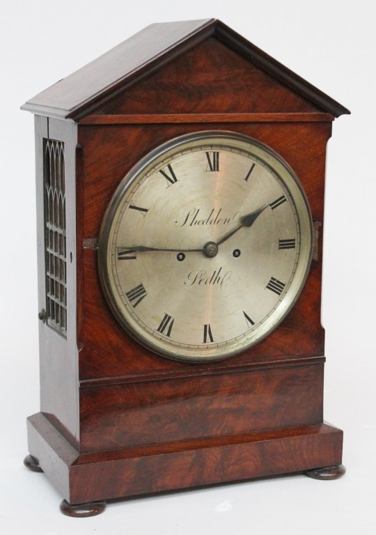 Scottish Double Fusee Bracket Clock