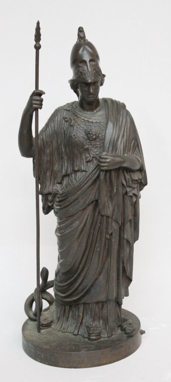 French School Bronze of Pallas Athena (1 of 6)