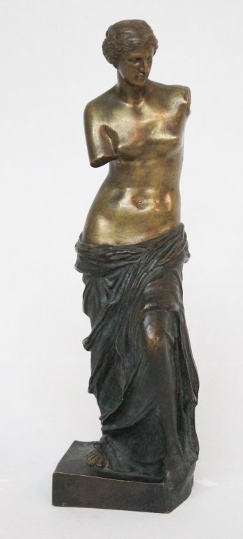 French Patinated Bronze Venus De Milo (1 of 2)