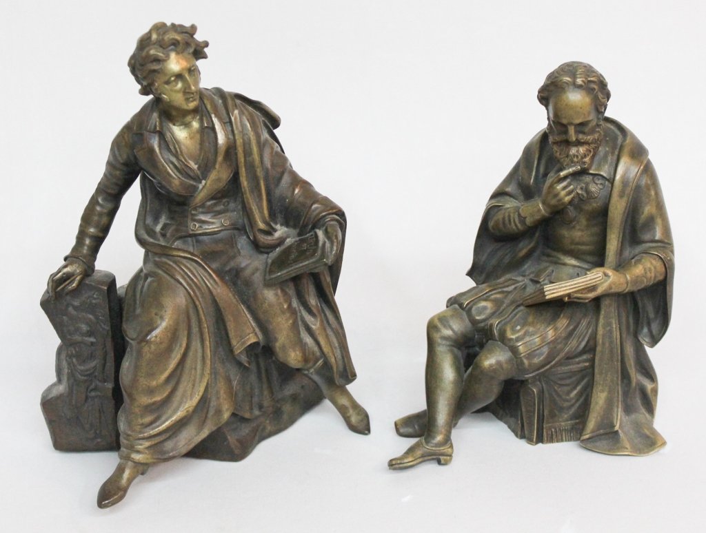 Two Continental School Bronze Figures (1 of 1)