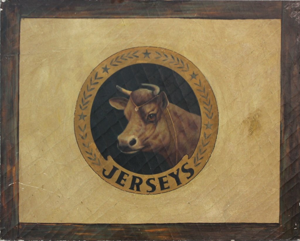 American Folk Art Painted Trade Sign (1 of 4)