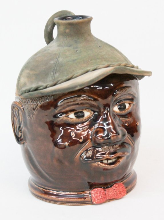 Southern Stoneware Face Jug (1 of 1)